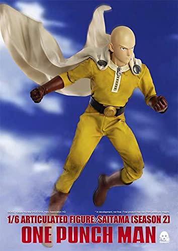 1/6 ワンパンマン サイタマ スリーゼロ アクションフィギュア Amazon.co.jp: threezero ワンパンマン サイタマ 1/6 Articulated